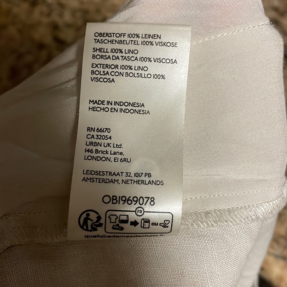 100% linen pants - Picture 6 of 10